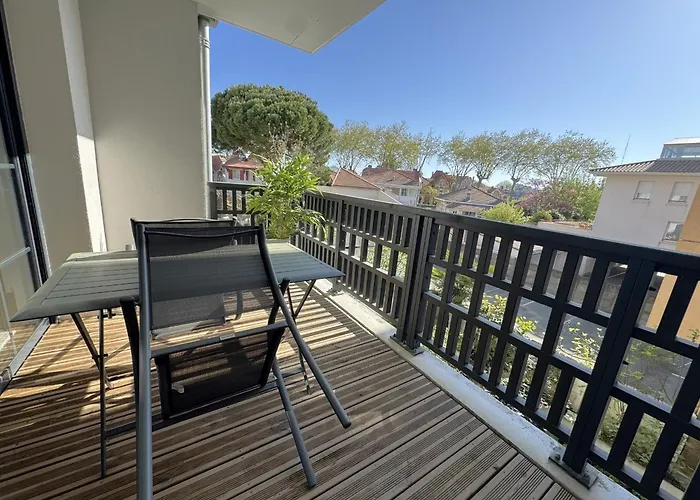 A Avec Terrasse, Proche Et Parking - Fr-1-474-268 Apartment Arcachon